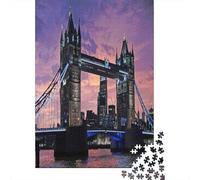 London Bridge 1000 Piece Jigsaw Puzzle for All Ages - Eco-Friendly Recycled Paper, A Great Gift Idea And Home Decoration Project 70x50cm/1000pcs