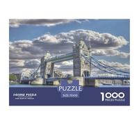 London Bridge 1000 Piece Jigsaw Puzzle for Family - Fun Challenge for Adults & Kids, A Great Gift And Interactive Home Decor Project 70x50cm/1000pcs