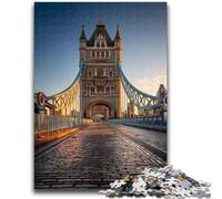 London Bridge 1000 Piece Jigsaw Puzzles for Adults & Teens,Challenging Game And Family Play for Is Ideal As A Gift for The Whole Family (38x26cm)