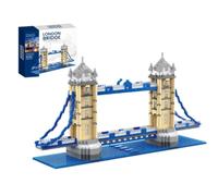 London Bridge Building Blocks Set, World Famous Architectural Building Kit