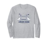 London Bridge England Souvenir UK United Kingdom Long Sleeve T-Shirt