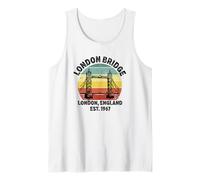 London Bridge England Souvenir UK United Kingdom Tank Top