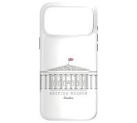 London, British Museum, Hand drawing, England Case for iPhone 17 Pro Max