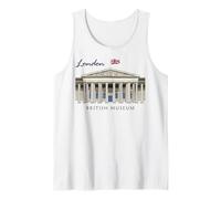 London, British Museum, Hand Drawing, England Tank Top