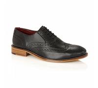 LONDON BROGUES Gatsby Brogue Shoes UK 9 Black