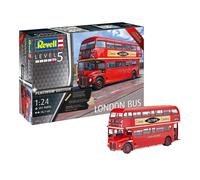 Revell RV07720 1:24-London Bus, Unpainted