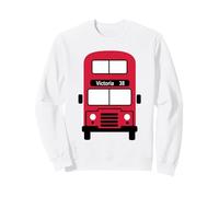 London Bus Design Iconic City Travel UK Gift Sweatshirt