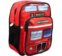 London Bus Kids School Bag Best of British Backpack Rucksack Water Proof Kids Souvenir Gift