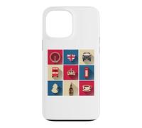 London Bus Skyline England Flag Union Jack Case for iPhone 13 Pro Max