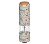 London Bus Tower Beige Electric Pepper Grinder Auto Spice Grinde