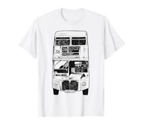 London Calling Bus 38 Hackney Vintage British Transport Icon T-Shirt