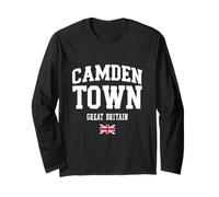 London Camden Union Jack Design Great Britain Camden Town Long Sleeve T-Shirt