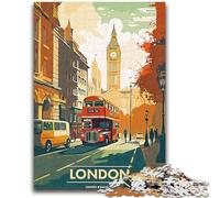 London City Adult Jigsaw Puzzles 1000 Pieces, Staycation Kill Time Birthday Present, Gifts, Wall Art for 14+ 1000pcs(50x75cm)