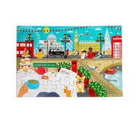 Bigjigs Toys London City Floor Puzzle - Giant 48pc Wooden Jigsaw Puzzles, Kids Jigsaws, Sustainably Made Gifts For Children, Age 3+ Years