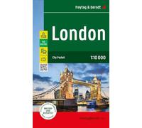 London City Pocket Map - 1:10,000: City Pocket, Innenstadtplan, wasserfest und reißfest
