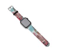 London - City Street View Silicone Watch Band Replacement Watch Straps Adjustable Sport Wristband for Women Men 42mm/44mm