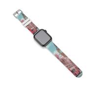 London - City Street View Silicone Watch Band Replacement Watch Straps Adjustable Sport Wristband for Women Men 38mm/40mm