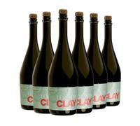 London Clay - English Brut NV Sparkling Wine - Charmat Method - Vegan - Citrus, Green Apple & Stone Fruit Notes - Case of 6 x 75 ottles
