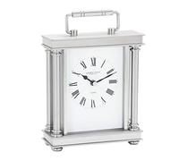 London Clock Silver Finish Carriage Clock, 18.5 x 12 x 5cm