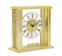 London Clock Gold Flat Top Mantel Clock