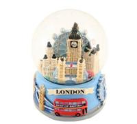 London Collage Souvenir Snowglobe Snowstorm (65mm)