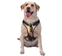 London Color Taxi Medium Printed pet Traction Vest for Pets to wear When Walking The Dog or Climbing Mountains