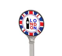 London Commemorative Souvenir Spoon with Big Ben Design, Union Jack Colours, Presentation Box Included
