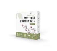 London Cotton Premium California King Size Mattress Protector 100% Waterproof Mattress Protector Breathable Deep Pocket Washable Bed Cover (California King)
