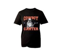 London Cowboy Carter Tour T-Shirt - Graphic Tee Featuring Bold Western Design Renaissance Music Era Merch for Fans Unisex for Adults and Kids (Black, XL)
