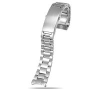 London Craftwork 20mm 20mm Stainless Steel Bracelet Curved Ends compatible with Omega 007 Seamaster Planet Ocean (22mm)
