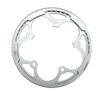 London Craftwork 50T Chainring & Guard set for Brompton Silver Black (silver)