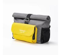 London Craftwork 7L Waterproof Bag for Brompton A C P G line B75 Chpt3 (Grey/Yellow)