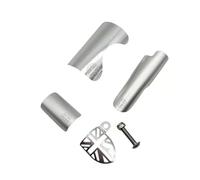 London Craftwork Aluminium Frame & Fork Protector Set for Brompton (Silver)