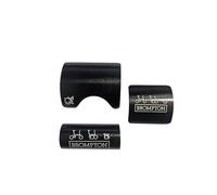 London Craftwork Aluminium Frame Protector Set for BROMPTON Black (black)