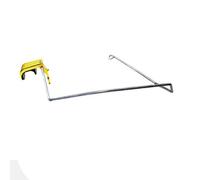 London Craftwork Aluminium Hook Set For BROMPTON L-Mudguard Version incl Stay in GOLD
