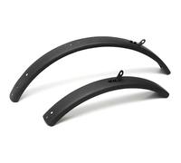 London Craftwork Carbon Front & Rear Mudguard set for Brompton A line C line (L-type (no rack version) Glossy)