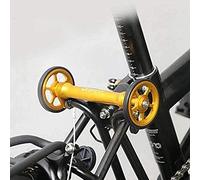 London Craftwork Eazy Wheels Extender for BROMPTON Folding Bicycle in GOLD Easy Wheels Extension (Extender Only (No eazy wheels))