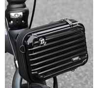 London Craftwork Front Shoulder Pouch Case Bag for Brompton A-line C-line P-line B75 (Black)