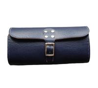 London Craftwork Genuine Leather Tool Bag Bike Saddle Bag Handcrafted Bike Bag Blue bro-Blue