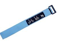London Craftwork Holding Wheel Tie for Brompton Folding Bike Frame Ankle Tie (Light Blue)