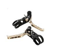 London Craftwork Lightweight Aluminium Brake Lever Set for Integrated Shifters for Brompton (Rose Gold)