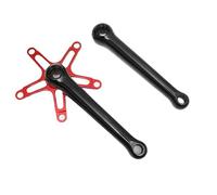 London Craftwork Lightweight Crankarm Set for BROMPTON (Red)
