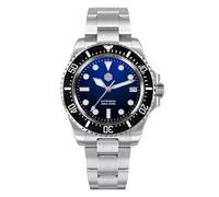 London Craftwork San Martin Diving 39MM Automatic Black Blue Silver Steel 300M NH35