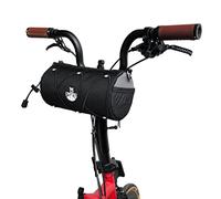 London Craftwork Stem Saddle Tool Bag for Brompton Plain Black