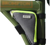 London Craftwork Triangle Frame Bike Tool Bag for Brompton Grey Green
