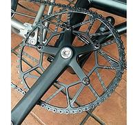 London Craftwork Ultra Lightweight 52T Chainring For BROMPTON Black 89g