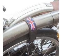 London Craftwork Velcro Holding Strap for Brompton Folding Bike Frame GREY