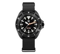 London Craftwork Watchdives WD1980 V2 Diver Watch VH31 Sweep Seconds Quartz Movement Black Edition