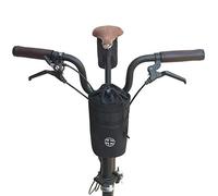 London Craftwork Water Resistant Stem Bag for Brompton and Birdy in Black