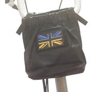 London Craftwork Waterproof Stem/Saddle Bag for Brompton Ukrainian UK British Flag Solidarity